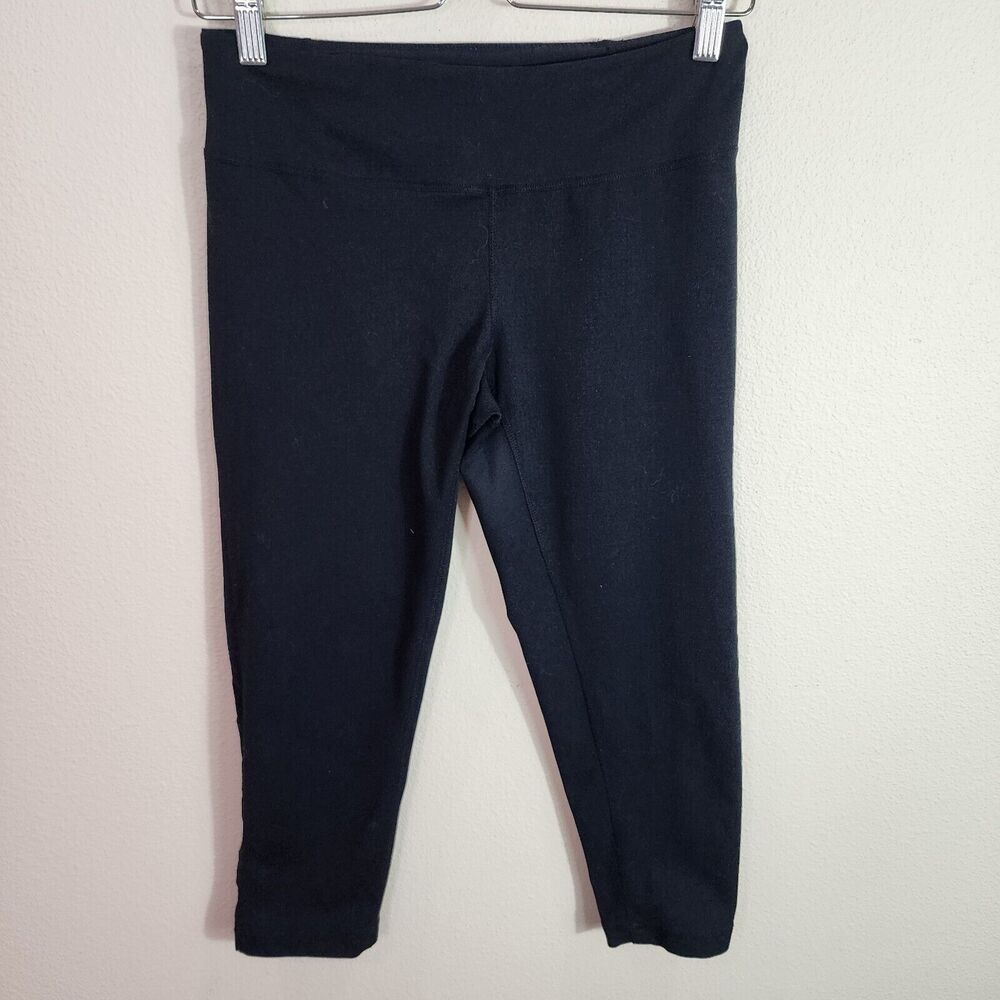 Zella Size Small Leggings Crop Black 21” Inseam Pants
